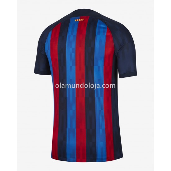 Camisola FC Barcelona Equipamento Primeiro 2022-2023 Manga Corta